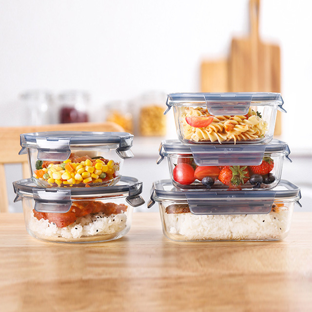Borosilicate Glass Food Container