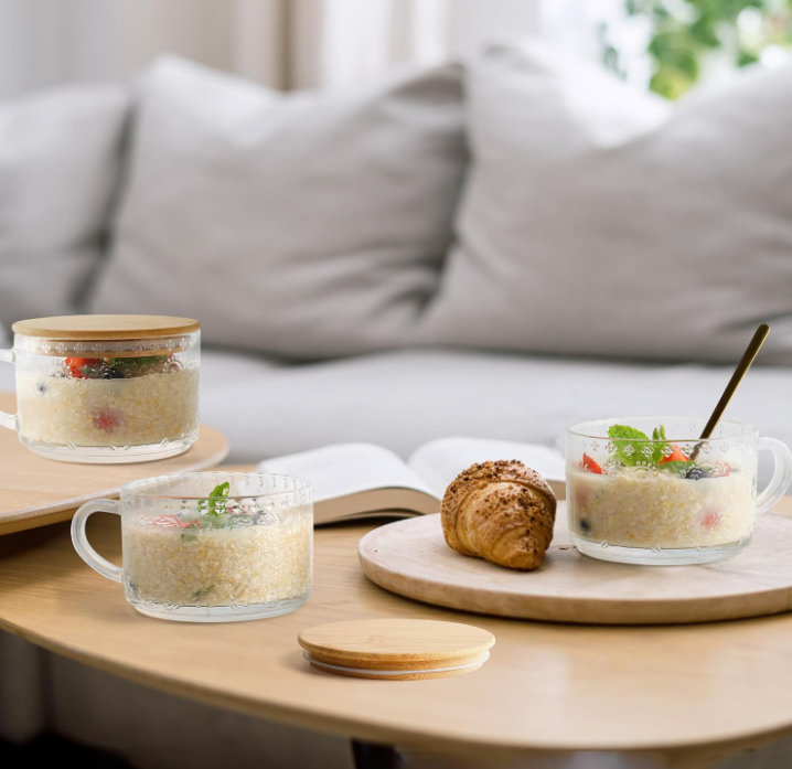 High Borosilicate Baking Glass Measuring Cup Heat Resistant Microwave Oven Measuring Cup