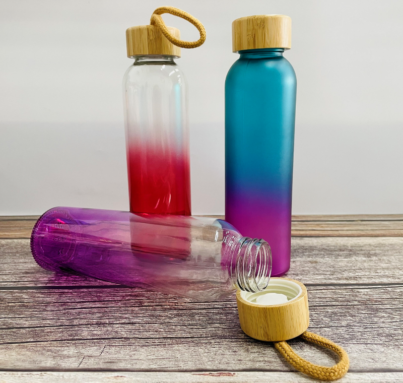 Glass Water Bottle