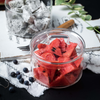 Small Heat Resistant High Borosilicate Glass Bowl with Cover Stackable Glass Bowl