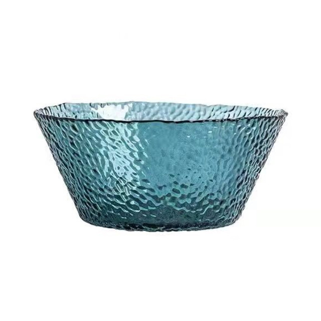 Glass Bowl And Plate 