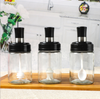 Spoon Cover Integrated Moisture-Proof Seal Glass Seasoning Jar Spoons Oil Brushes Honey Sticks